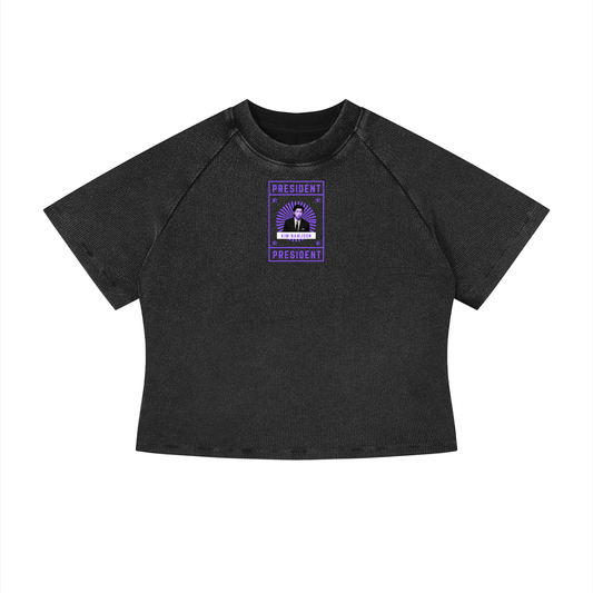 President Kim Namjoon Crop T-Shirt