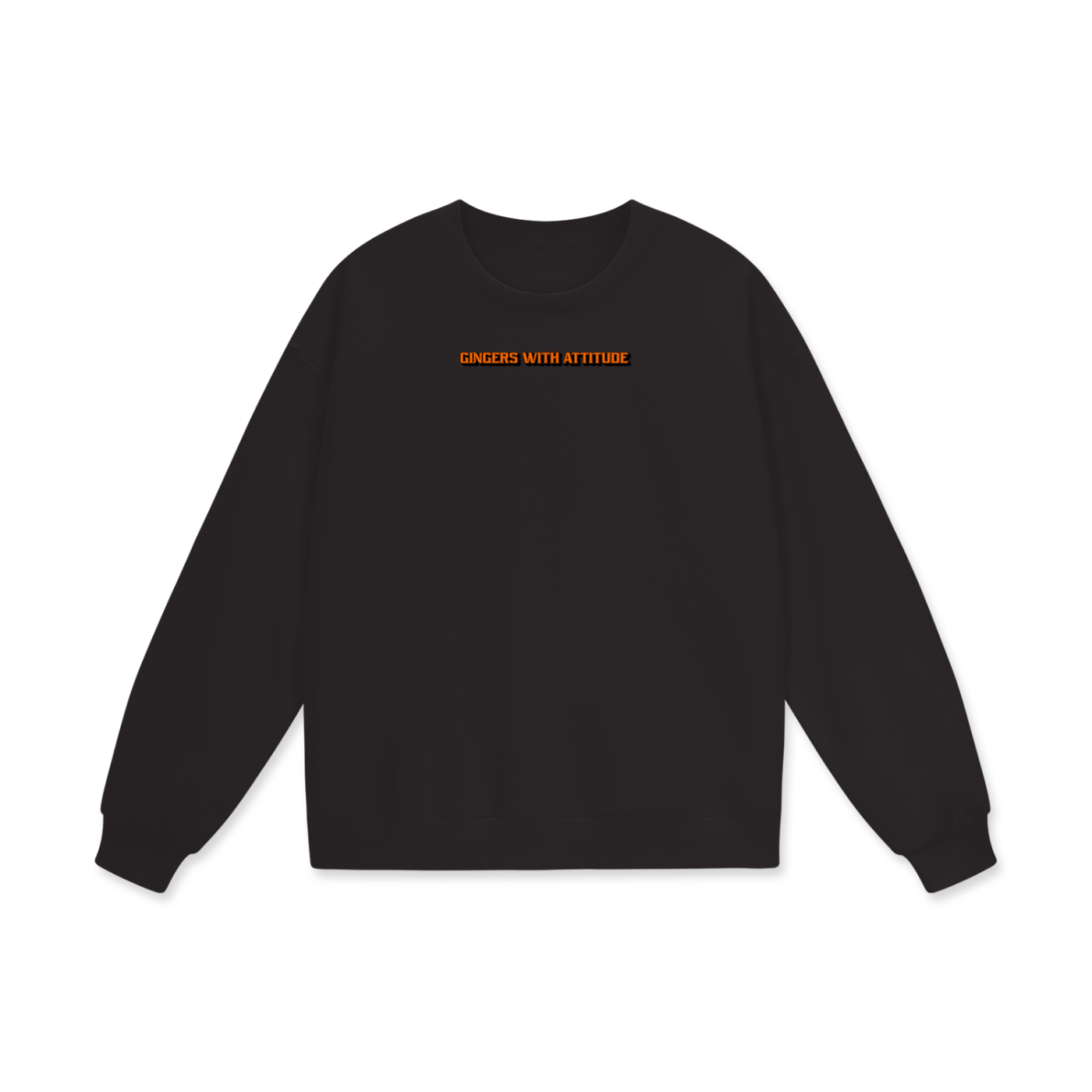 Gingers With Attitude Heavyweight Drop Shoulder Oversized Fleece Sweatshirt