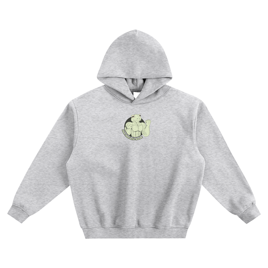 Hot Autistic Babe Fleeced Boxy Hoodie
