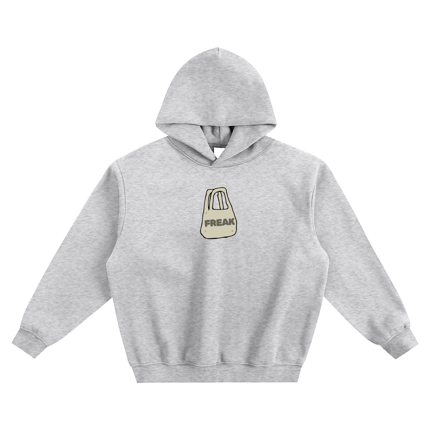 Freak Bag Fleeced Boxy Hoodie