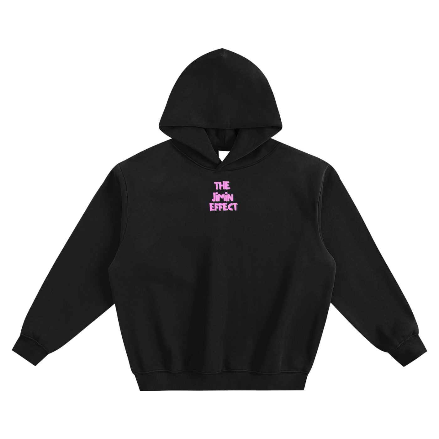 The Jimin Effect (Pink) Fleeced Boxy Hoodie
