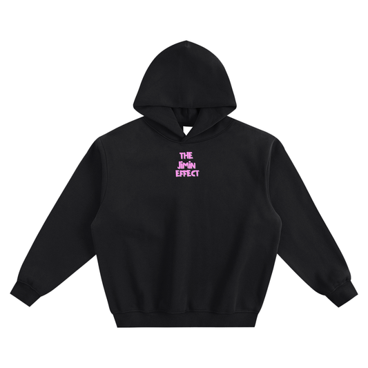 The Jimin Effect (Pink) Fleeced Boxy Hoodie
