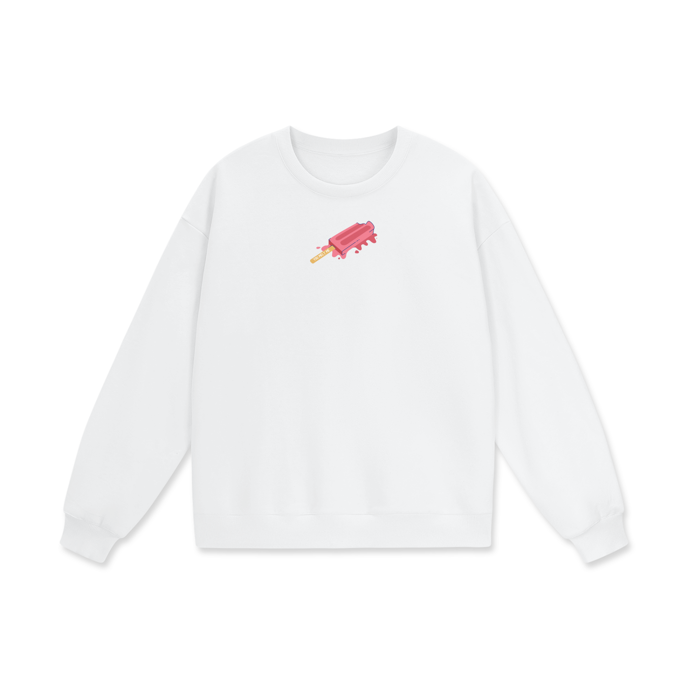 You Melt Me (Ice Pop) Heavyweight Drop Shoulder Oversized Fleece Sweatshirt