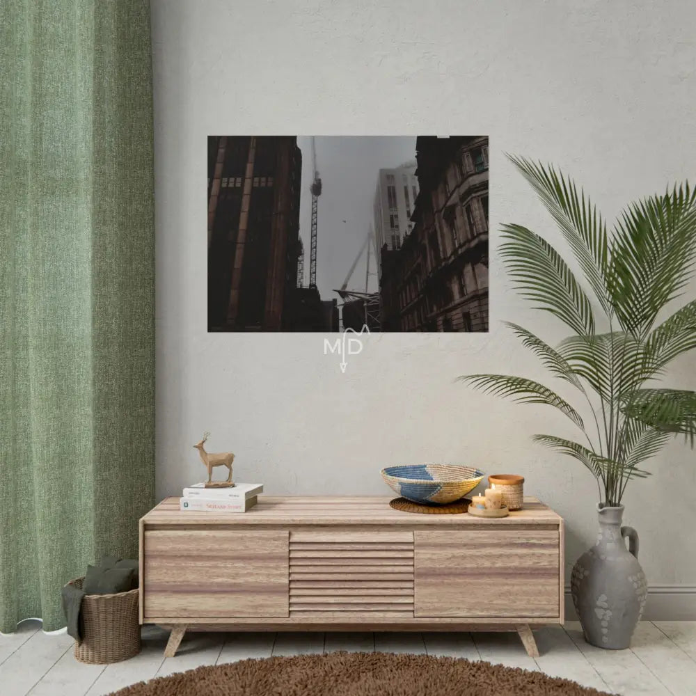 Distraught Poster 40’’ x 28’’ (Horizontal) / Matte Poster