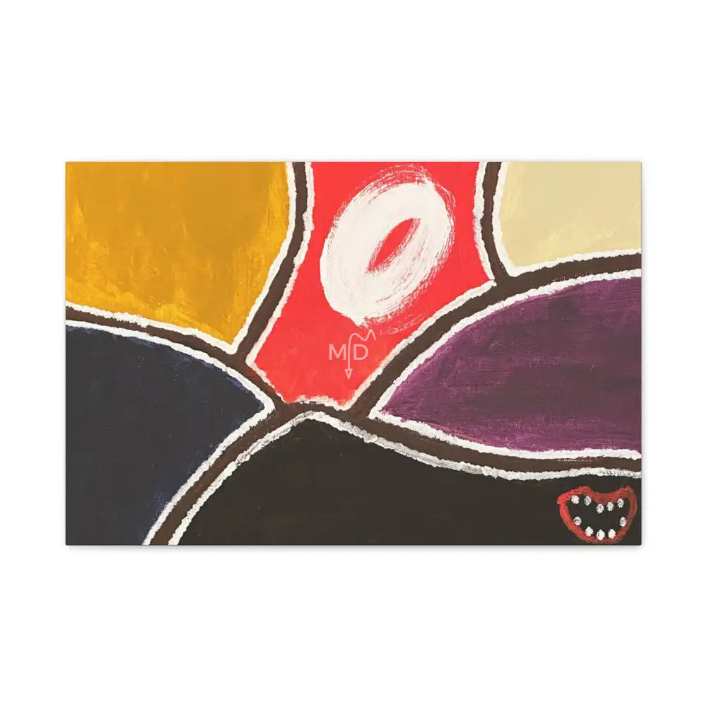 Dunkin’ Matte Canvas 24″ x 16″ (Horizontal) / 1.25’’ Canvas