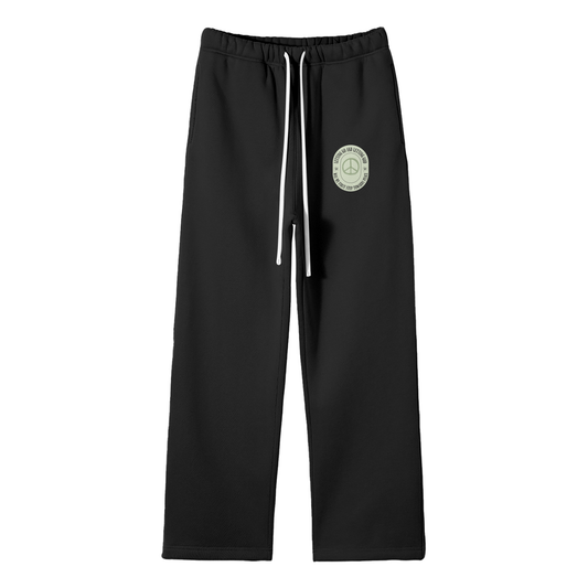 Letting Go & Letting God Streetwear Fleece Straight Leg Pants