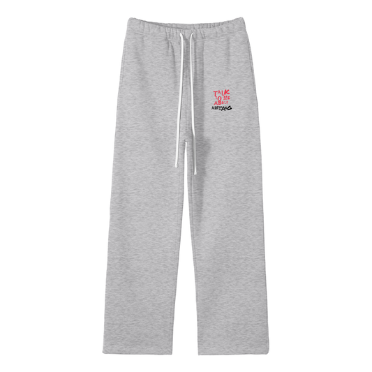 Talk To Me About Arirang Streetwear Straight Leg Pants