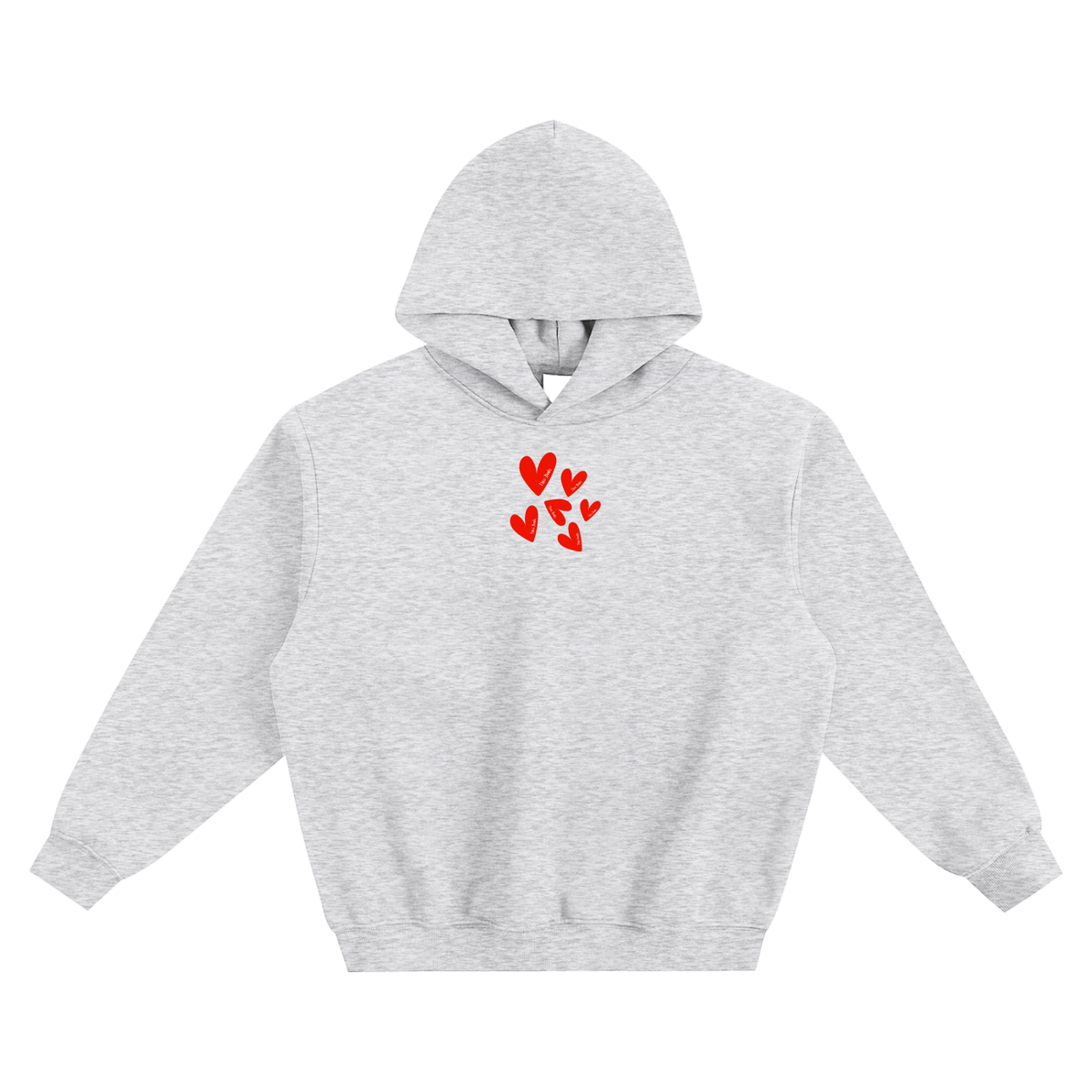 Thicc Books (Heart) Fleeced Boxy Hoodie