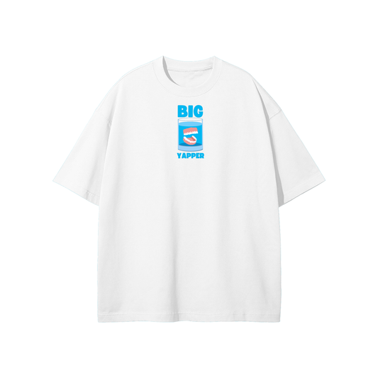 Big Yapper (Teeth) Streetwear Heavyweight Loose Fit T-Shirt