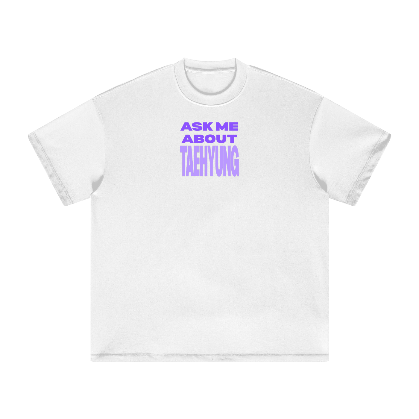 Ask Me About Taehyung Heavyweight T-Shirt
