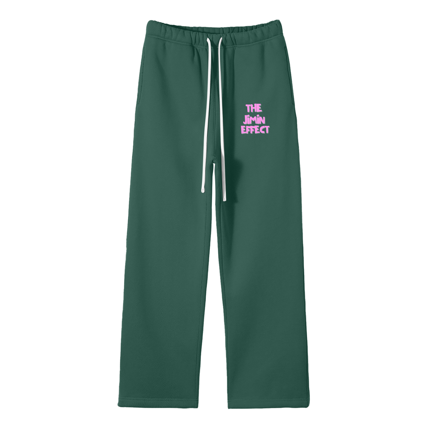 The Jimin Effect Streetwear Fleece Straight Leg Pants