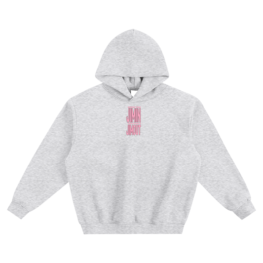 Once You Jimin You Can't Jimout Fleeced Boxy Hoodie