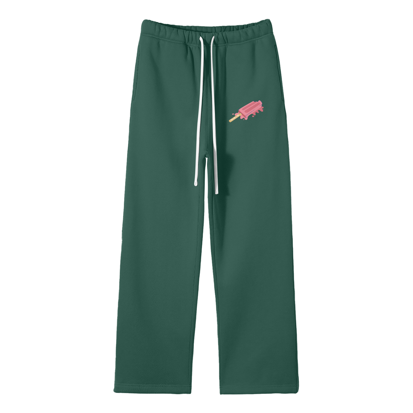 You Melt Me (Ice Pop) Streetwear Fleece Straight Leg Pants