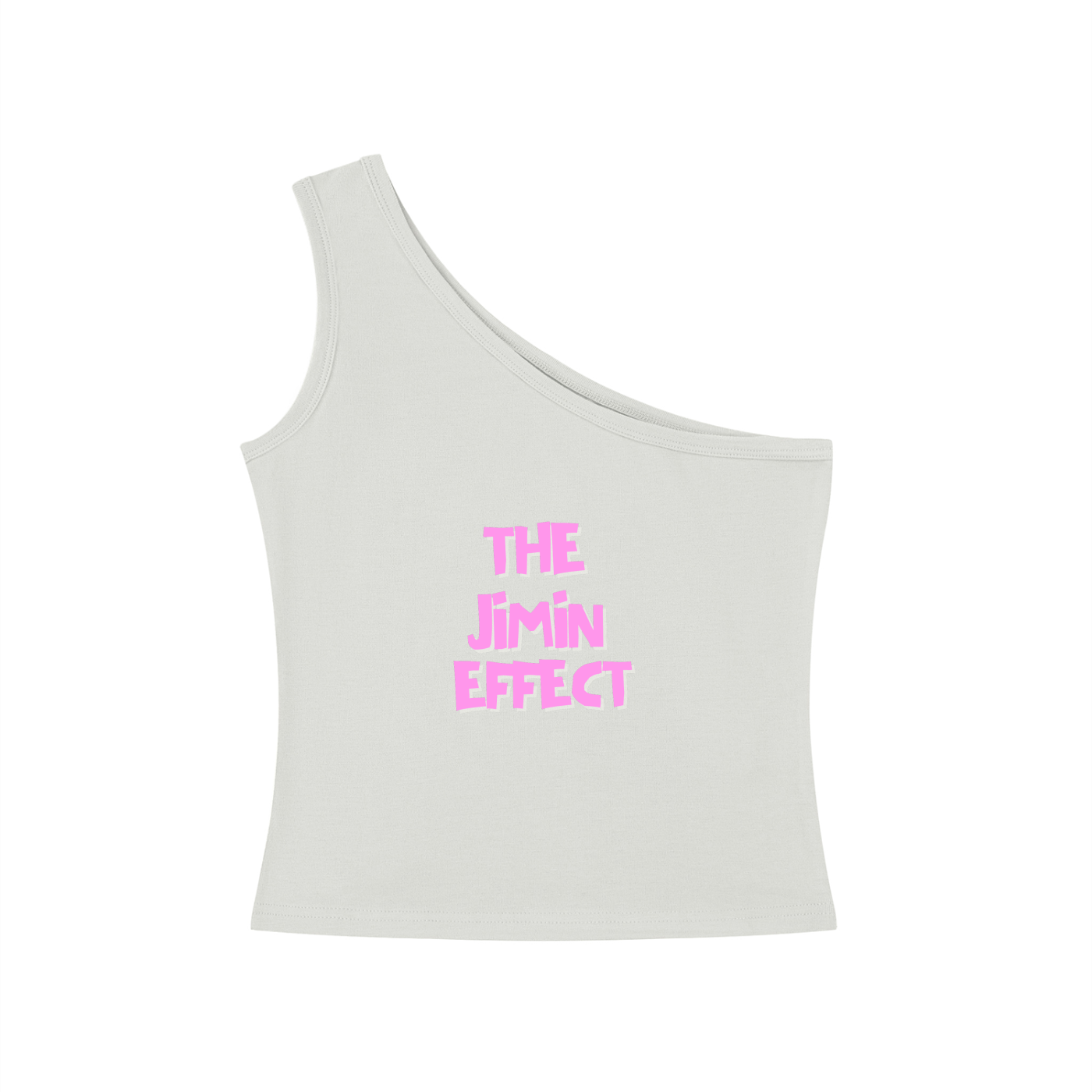 The Jimin Effect One-Shoulder Crop T-Shirt