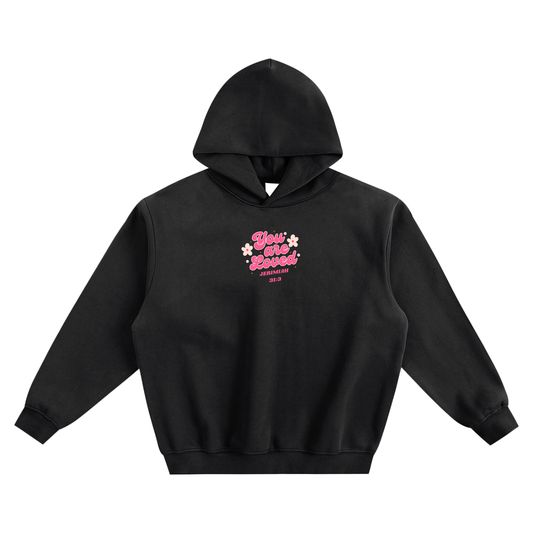 You Are Loved Fleeced Boxy Hoodie