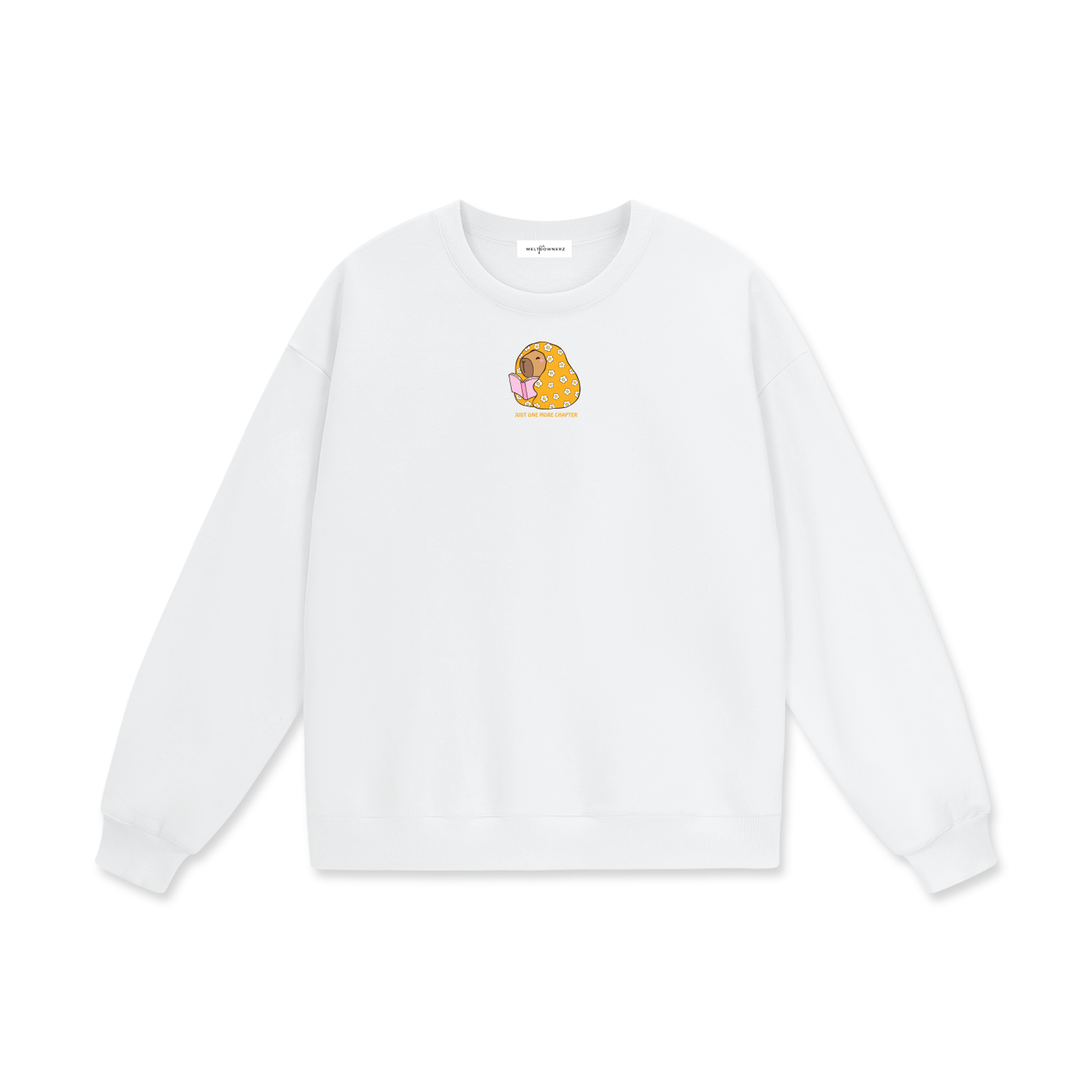 Just One More Chapter (Capybara) Heavyweight Drop Shoulder Sweatshirt
