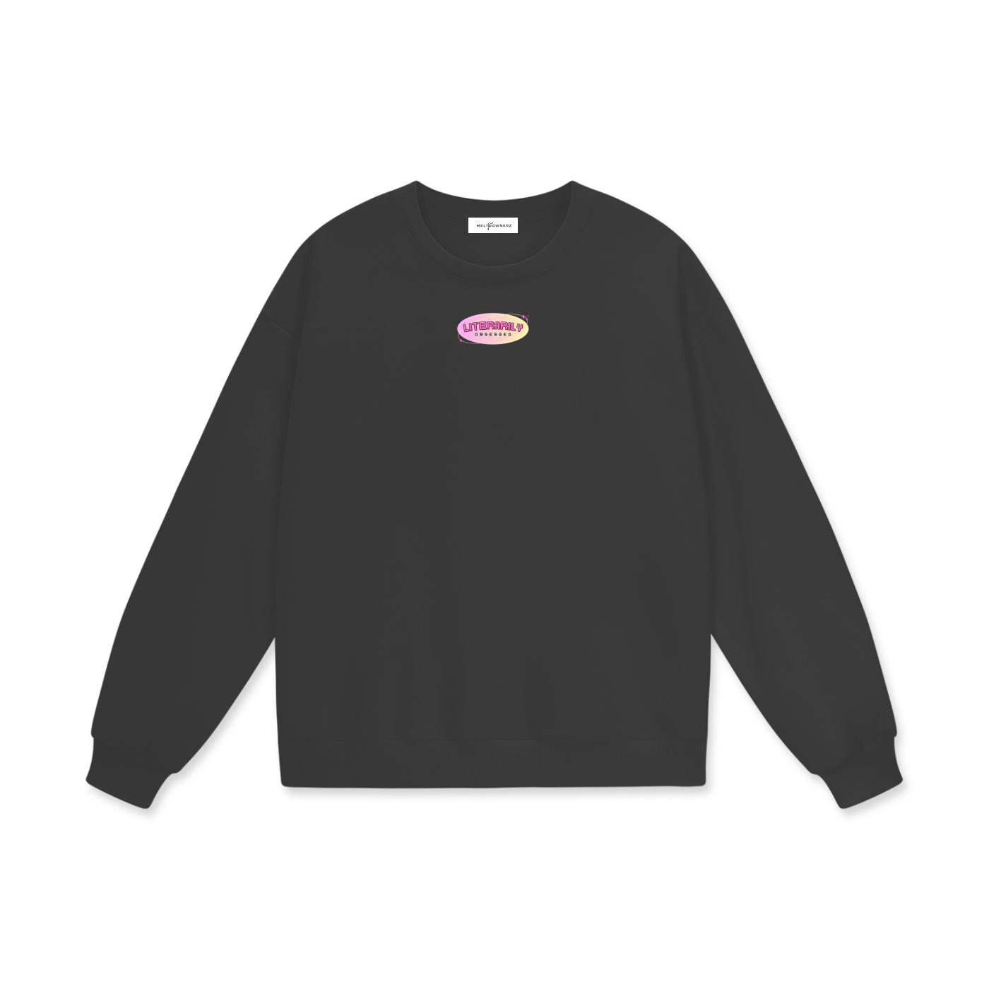 Literarily Obsessed Heavyweight Drop Shoulder Sweatshirt