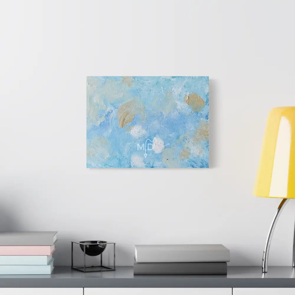 Earing On The Side Of Wispy Matte Canvas Canvas