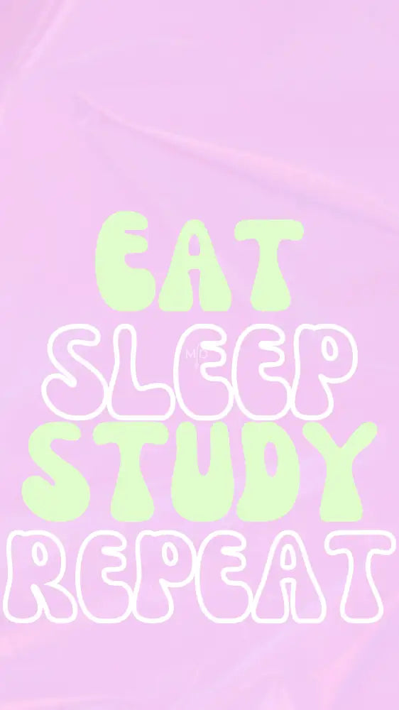 Eat Sleep Study Repeat (4) Wallpaper Wallpaper Screen Lock