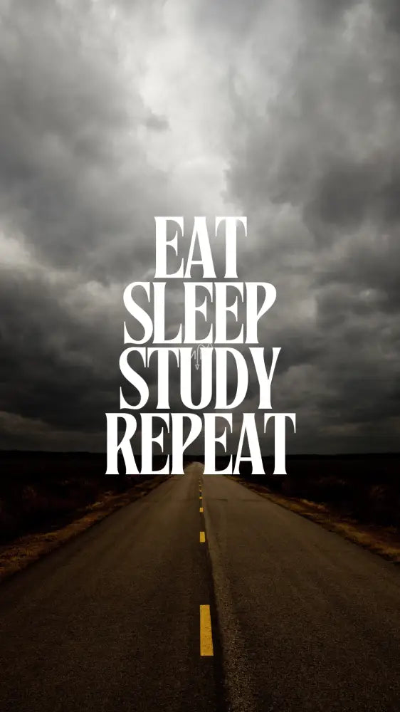 Eat Sleep Study Repeat Wallpaper Wallpaper Screen Lock