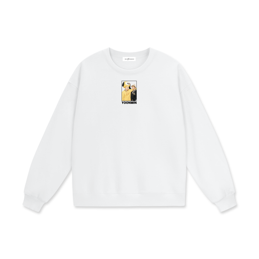 Yoonmin (Jimin & Yoongi) Heavyweight Drop Shoulder Sweatshirt