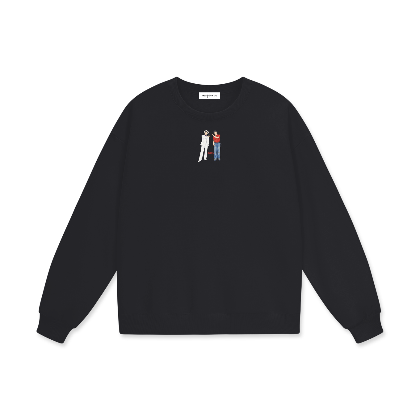 2Seok (Jin & J Hope) Heavyweight Drop Shoulder Sweatshirt
