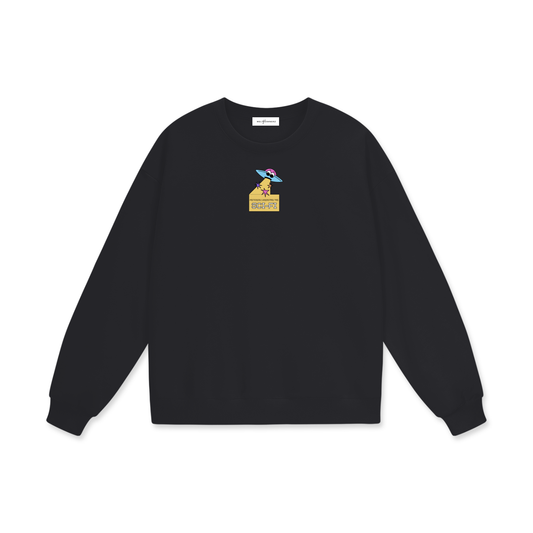 Pretending I Understand This Scifi (UFO) Heavyweight Drop Shoulder Sweatshirt