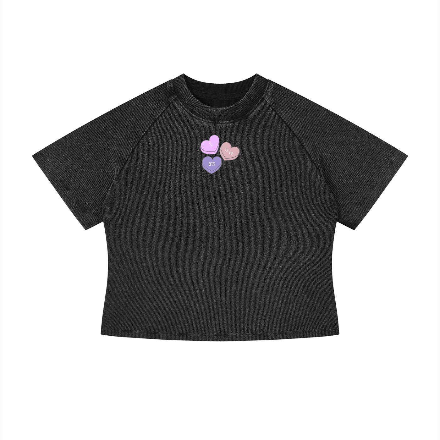I Love BTS Crop T-Shirt