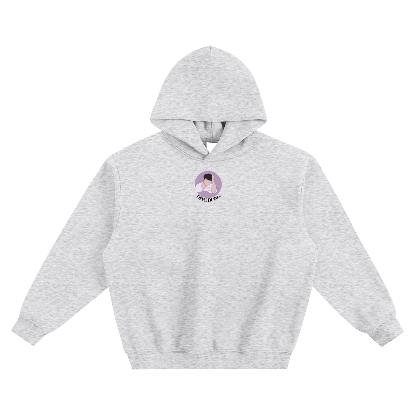 Ding Dong Jungkook Fleeced Boxy Hoodie