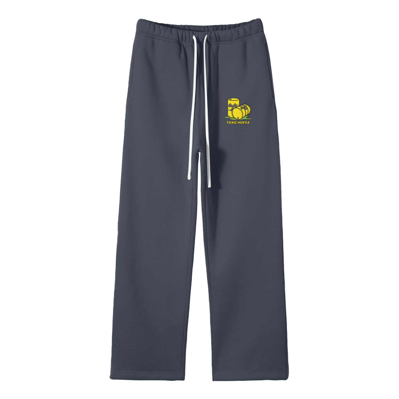 Toxic Hustle (Spill) Streetwear Fleece Straight Leg Pants