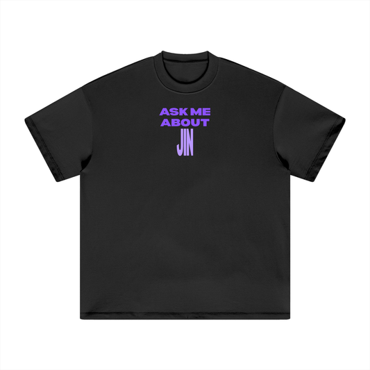 Ask Me About Jin Heavyweight T-Shirt
