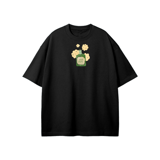 Old Fart (Jar) Streetwear Heavyweight Loose Fit T-Shirt