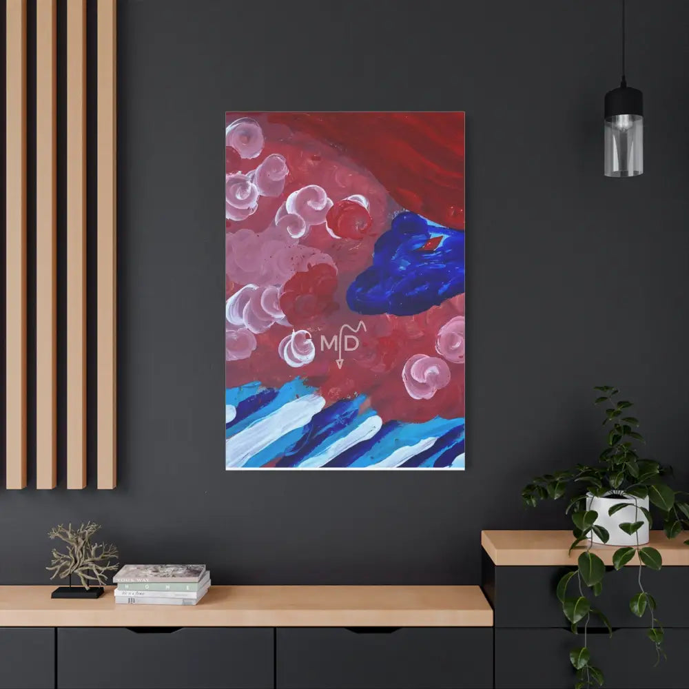Everything Is Quite Thick Matte Canvas Canvas