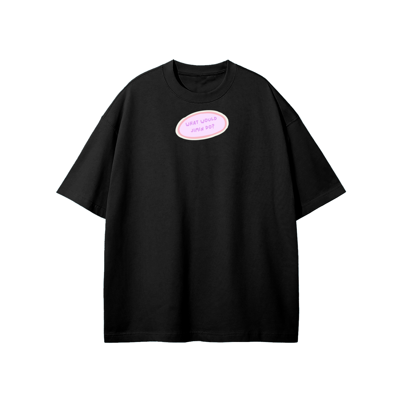 What Would Jimin Do Streetwear Heavyweight Loose Fit  T-Shirt