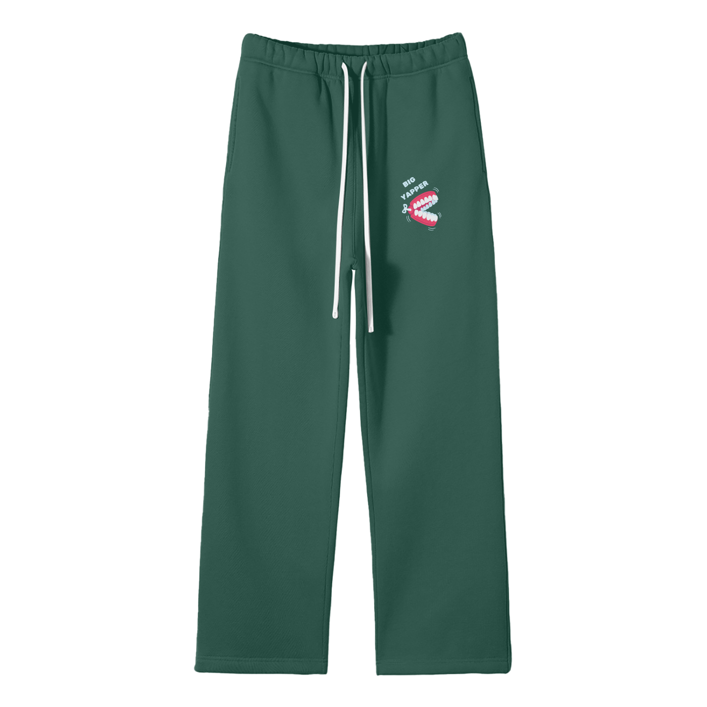Big Yapper (Chatter) Streetwear Fleece Straight Leg Pants