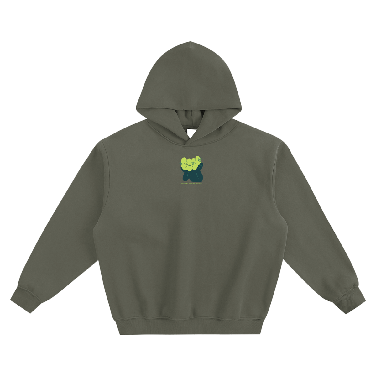 Pretending I Understand This Fantasy Fleeced Boxy Hoodie