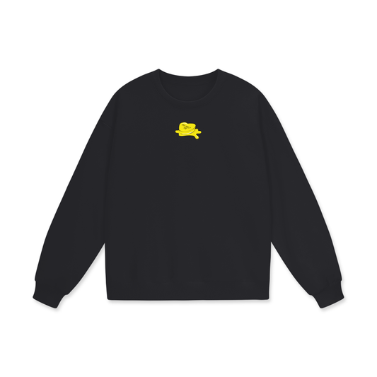 You Melt Me (Butter) Heavyweight Drop Shoulder Oversized Fleece Sweatshirt