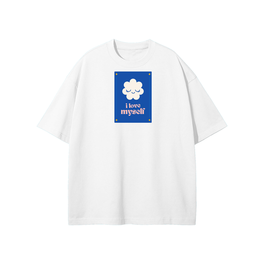 I Love Myself Streetwear Heavyweight Loose Fit T-Shirt