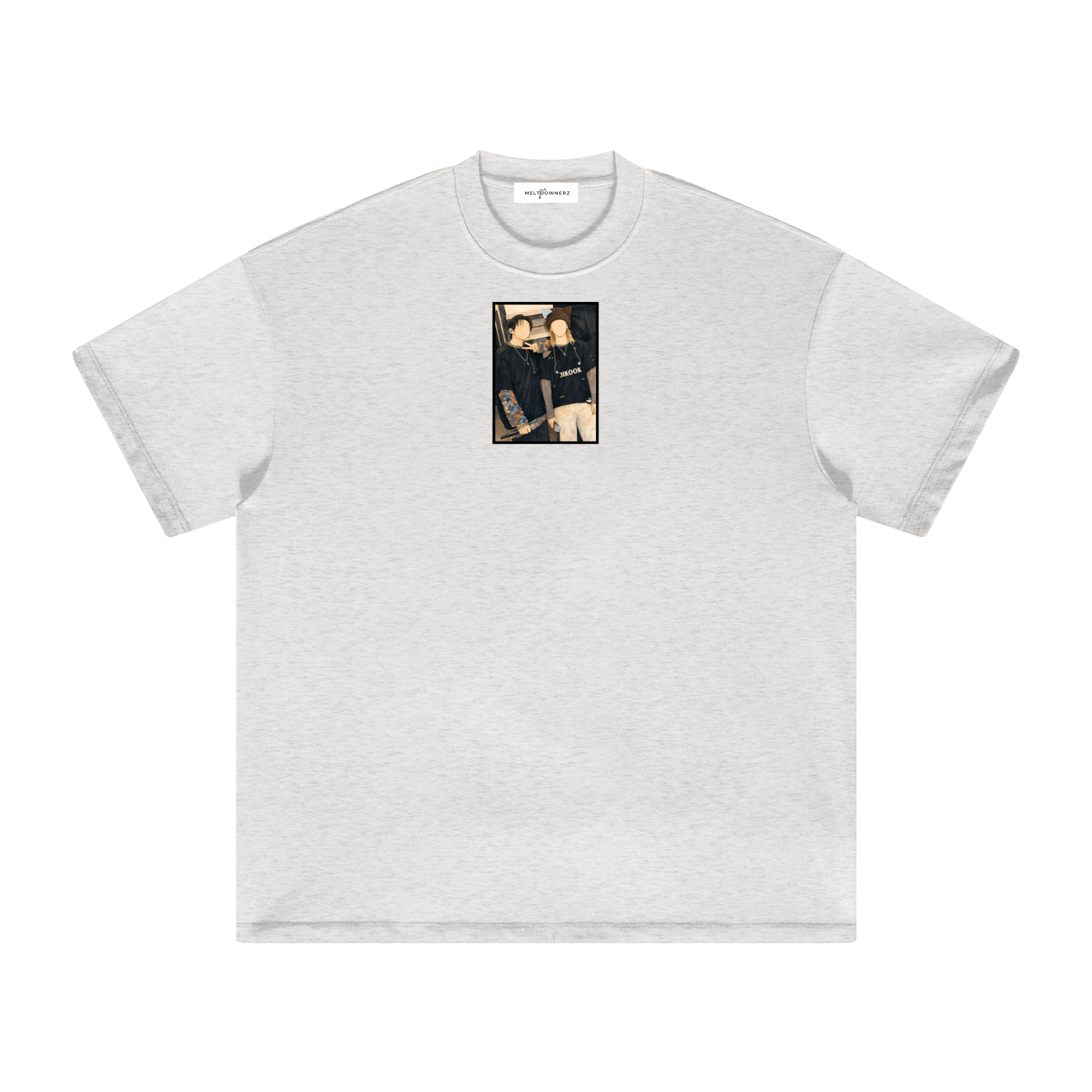 Jikook (Jimin & Jungkook) Heavyweight Earth Tone T-Shirt