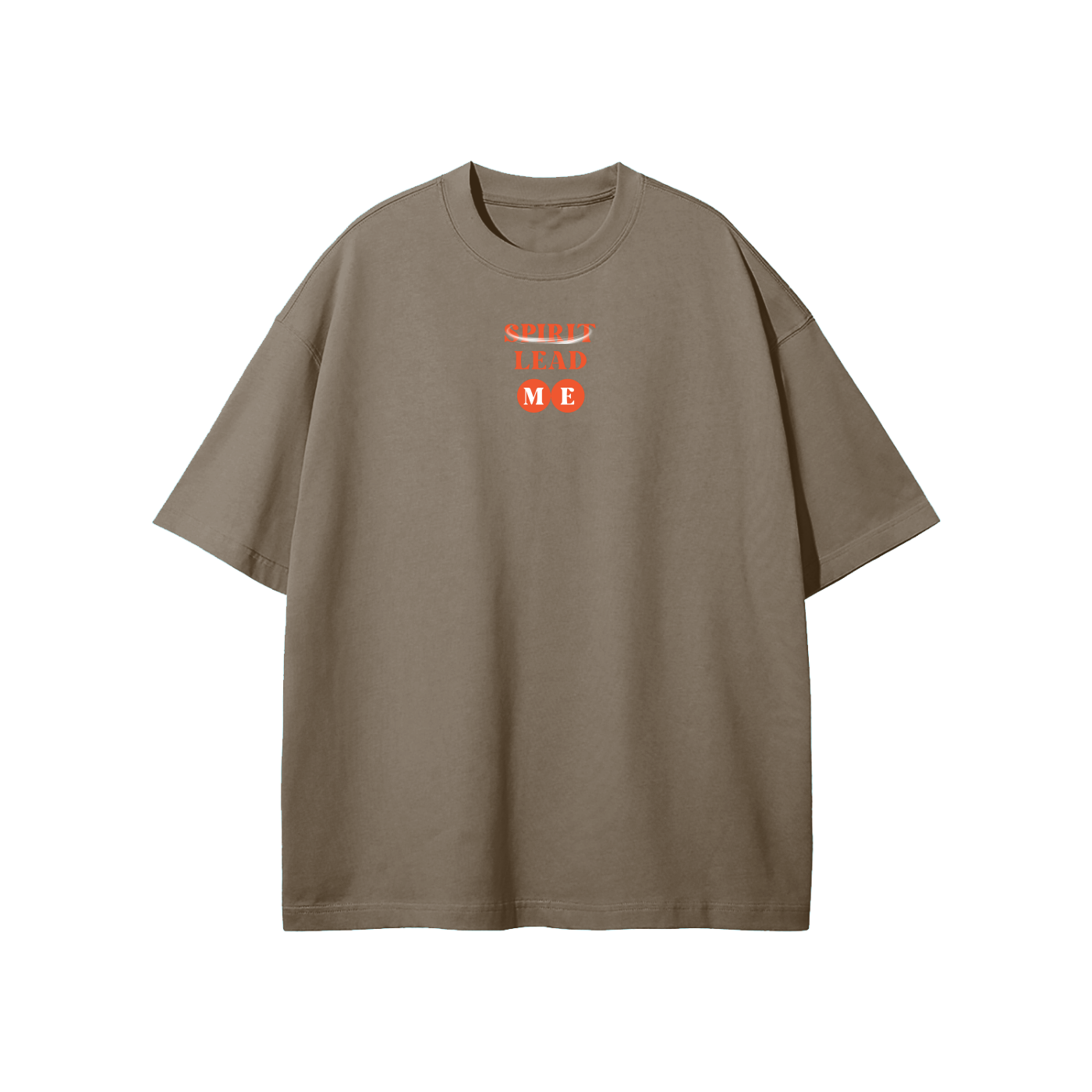 Spirit Lead Me Streetwear Heavyweight Loose Fit T-Shirt