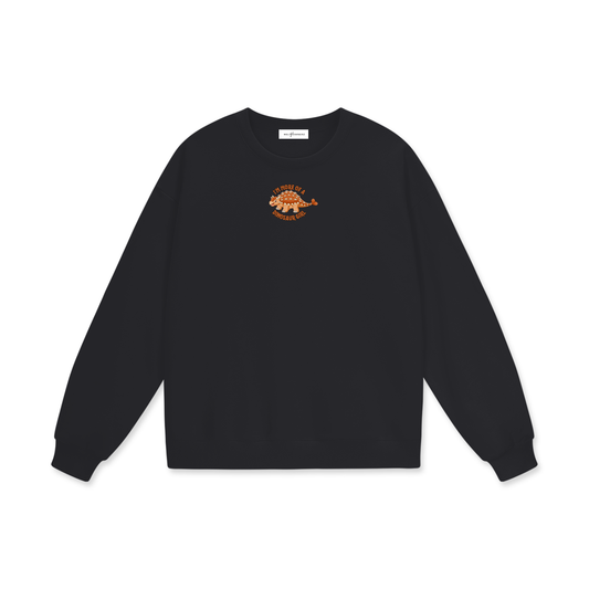 I'm More Of A Dinosaur Girl (Bumpy) Heavyweight Drop Shoulder Sweatshirt