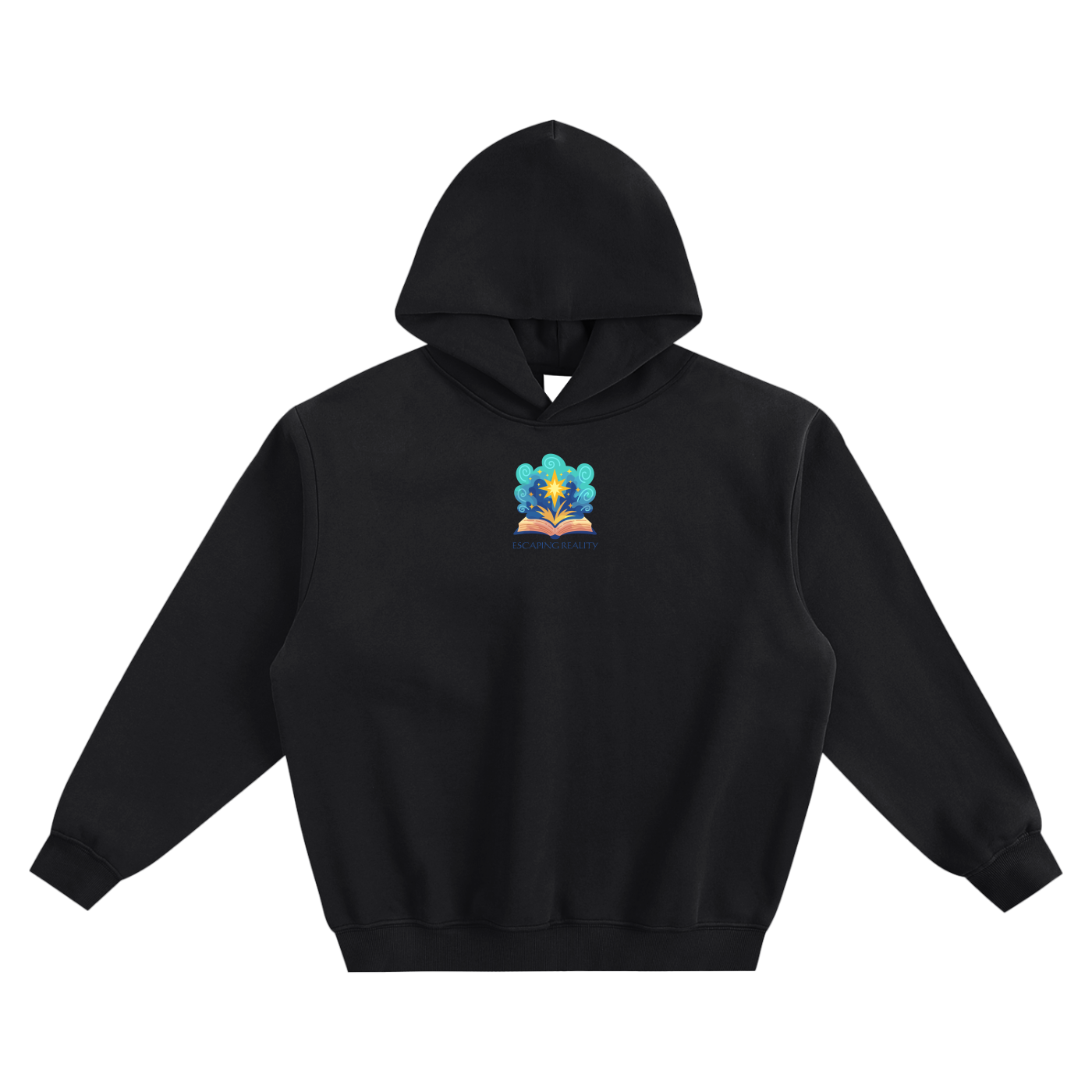 Escaping Reality (Magic) Fleeced Boxy Hoodie