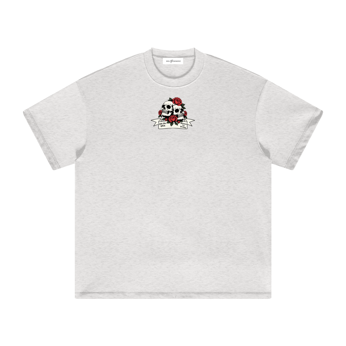 Ask Me What Romance I'm Reading (Skull) Heavyweight T-Shirt