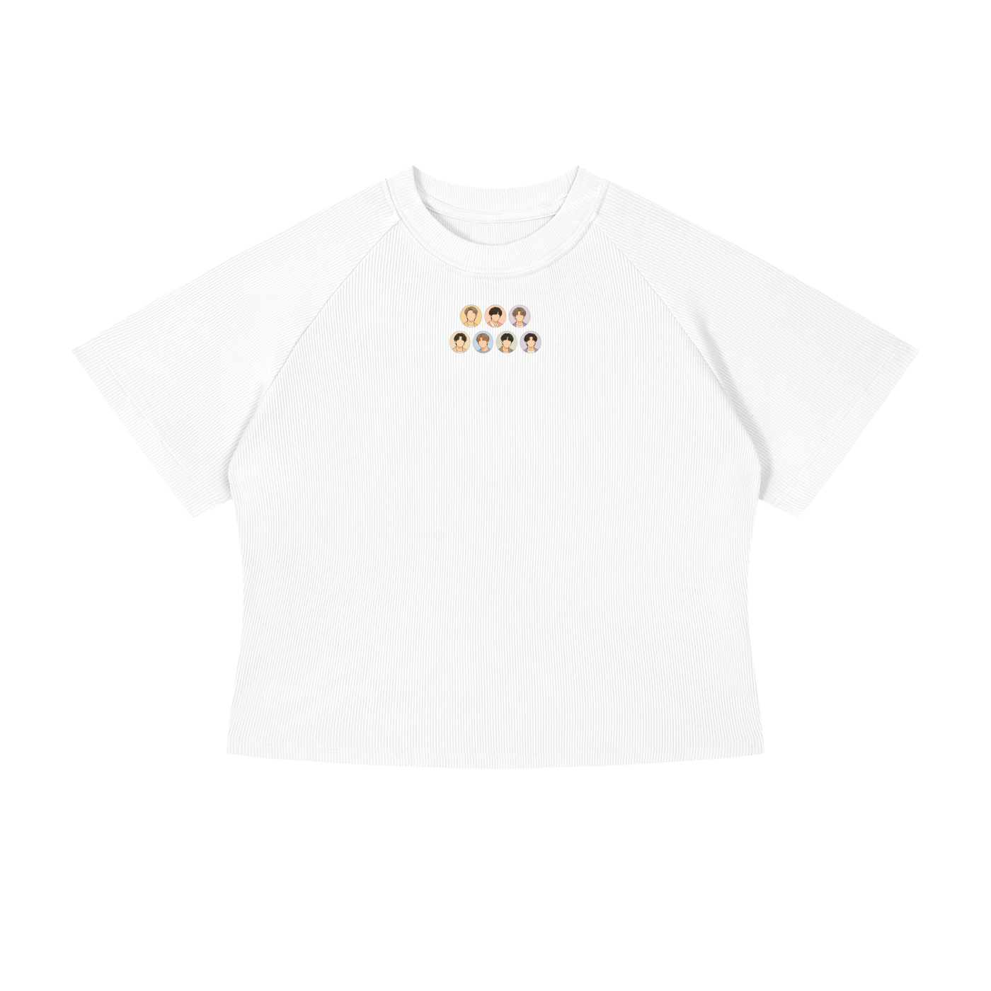 BTS All Members Crop T-Shirt