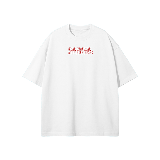 God Is Good All The Time Streetwear Heavyweight Loose Fit T-Shirt