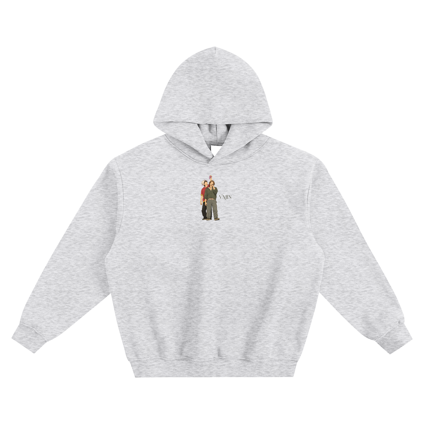 VMin (Taehyung & Jimin BTS Arirang Tour) Fleeced Boxy Hoodie