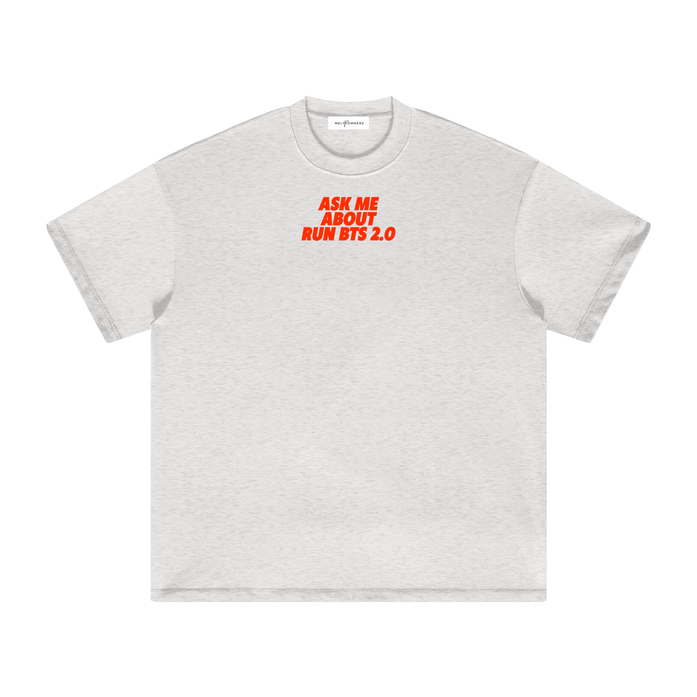 Ask Me About Run BTS 2.0 (Red) Heavyweight T-Shirt