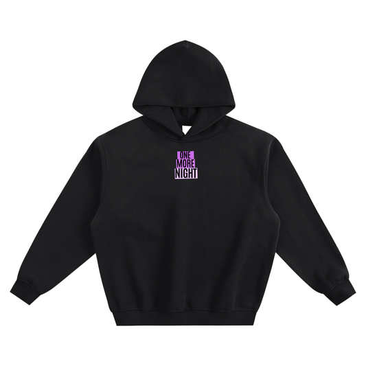 One More Night (1) Fleeced Boxy Hoodie