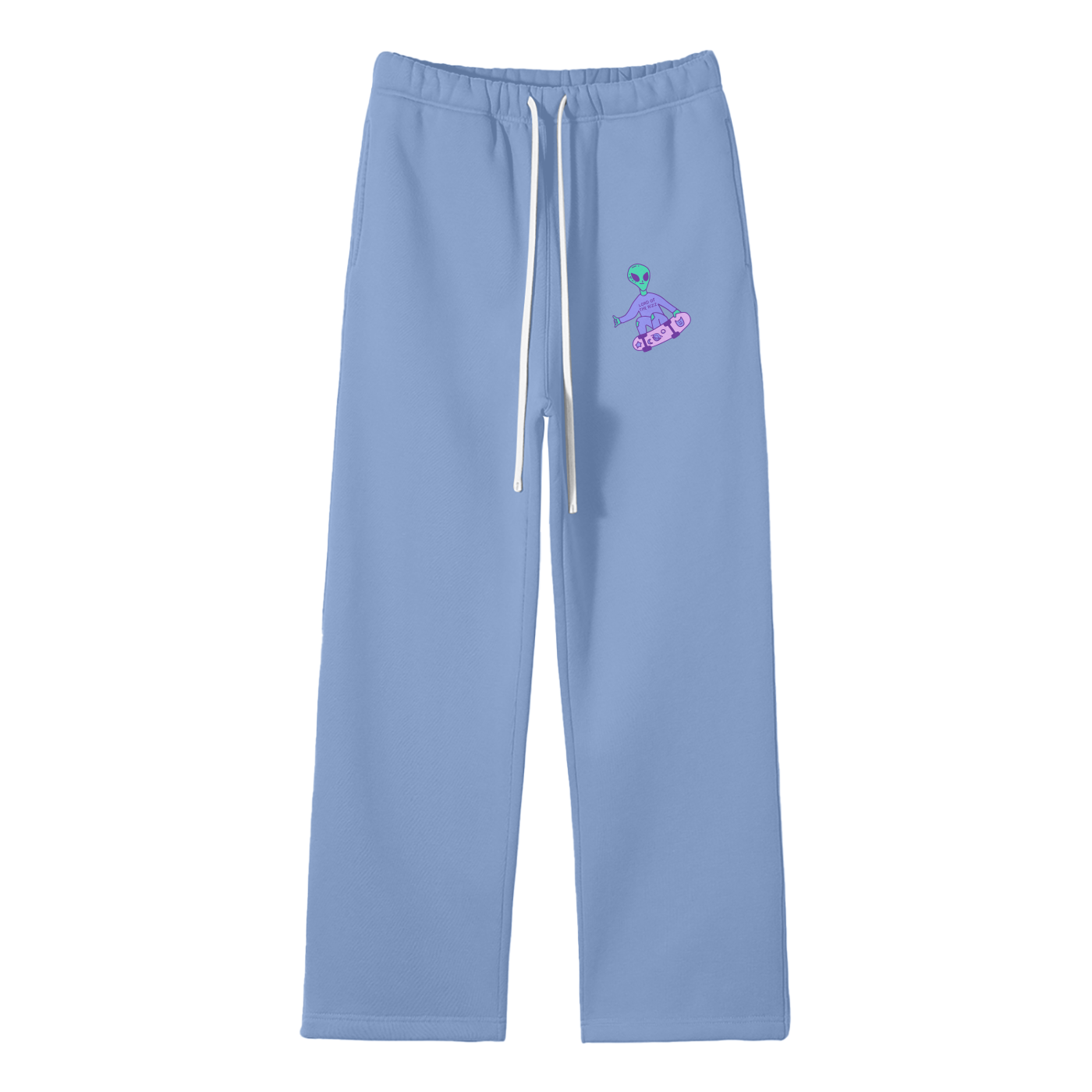 Lord Of The Rizz Streetwear Fleece Straight Leg Pants