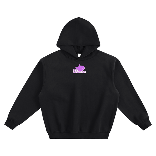 BTS Defender Fleeced Boxy Hoodie
